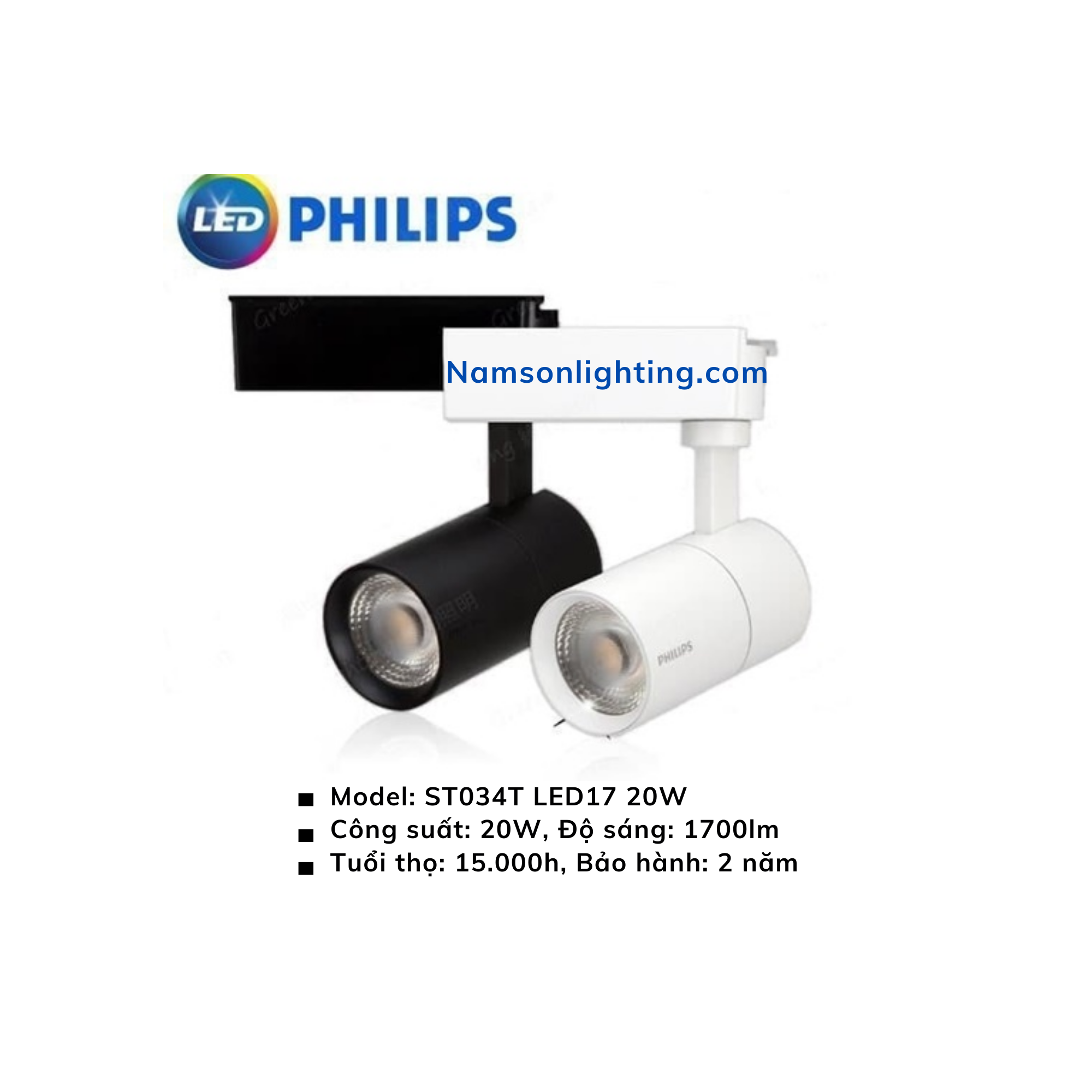 Đèn Led thanh ray Philips